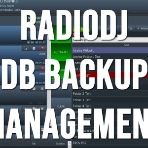 RadioDJ Backup Management