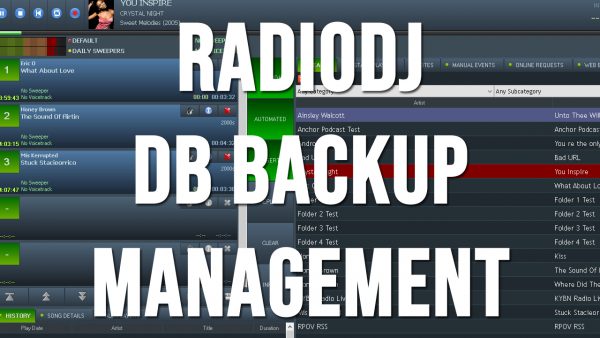 RadioDJ Backup Management