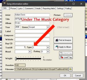 SAM Broadcaster Song Info Editor