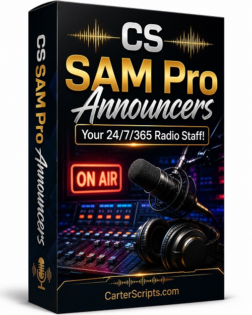 CS SAM Pro Announcers v1.0.0